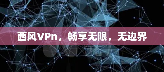西风VPn,畅享无限,无边界