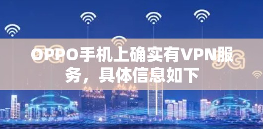 OPPO手机上确实有VPN服务，具体信息如下