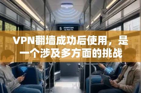 VPN翻墙成功后使用,是一个涉及多方面的挑战和风险,以下是一些关键点
