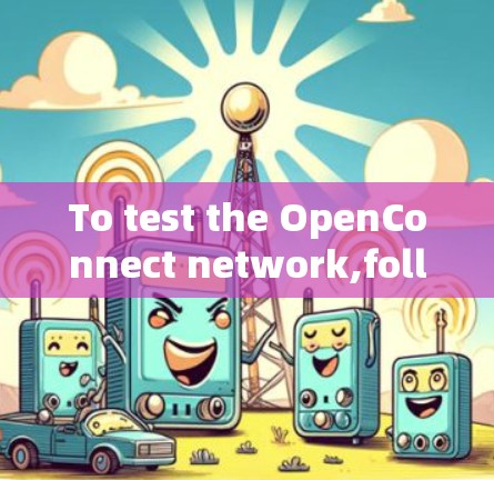 To test the OpenConnect network,follow these organized steps: