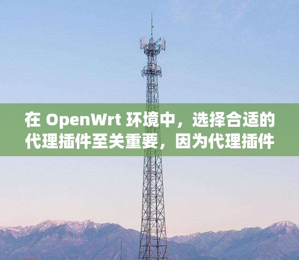 在 OpenWrt 环境中，选择合适的代理插件至关重要，因为代理插件能够帮助你管理网络流量、处理请求，并且在配置上更加高效。以下是一些推荐的代理插件，并结合它们的功能和适用场景