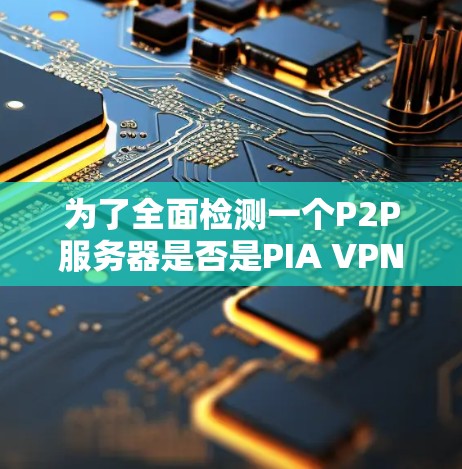 为了全面检测一个P2P服务器是否是PIA VPN检测到的合法服务器，可以按照以下步骤进行