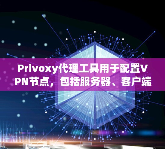 Privoxy代理工具用于配置VPN节点,包括服务器、客户端和设备。以下是详细的步骤指南
