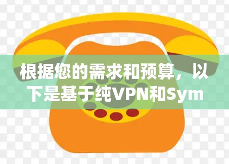 根据您的需求和预算,以下是基于纯VPN和SymantecVPN的综合分析